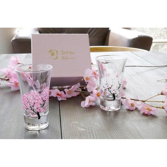 Sake Glass Set (Cool Touch SAKURA)