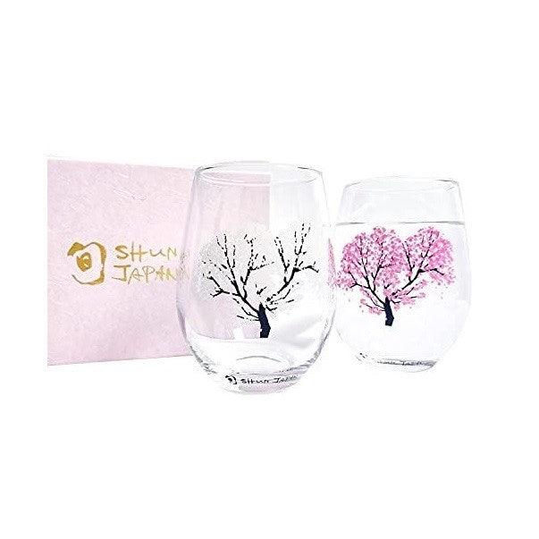 Glass Set (Cool Touch SAKURA) - ECI Online store│One dollar 100 yen shop