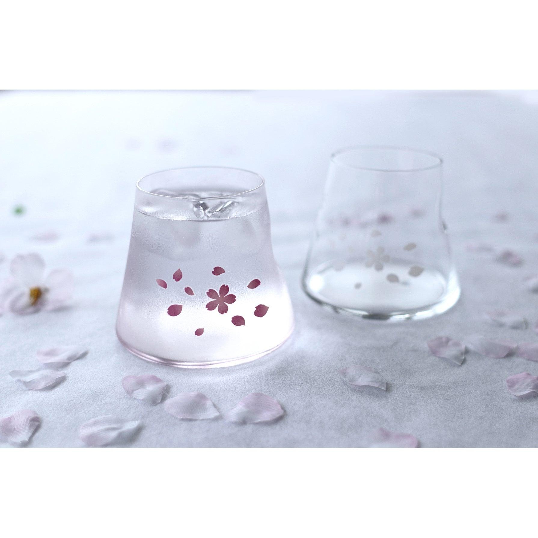 Glass (Pink / with Wood Box) - ECI Online store│One dollar 100 yen shop