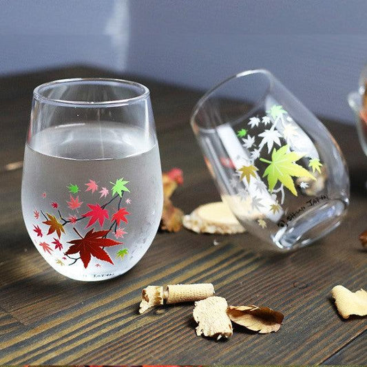 Glass Set (Cool Touch Autumn Leaves)