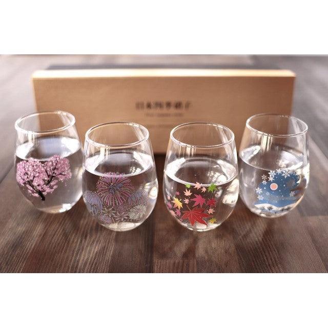 Glass Set (Season) - ECI Online store│One dollar 100 yen shop