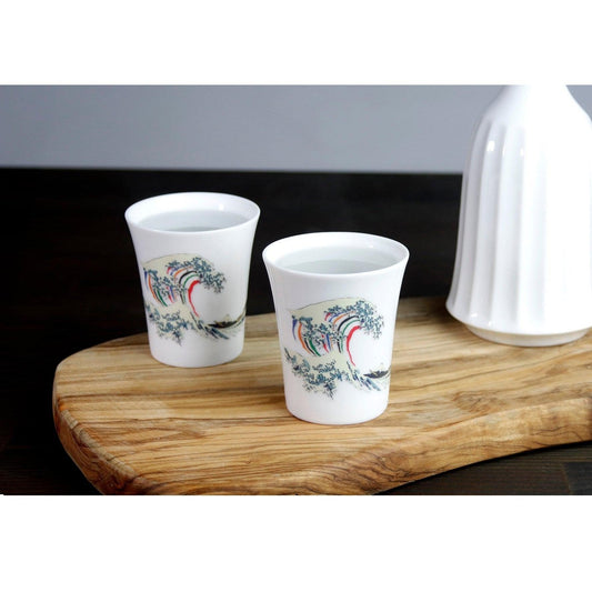 Cup (White / Small / HOKUSAI / 1pc / with Box)