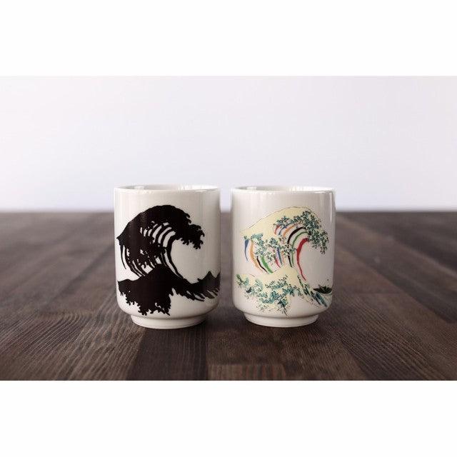 Teacup (HOKUSAI / 1pc / with Box) - ECI Online store│One dollar 100 yen shop