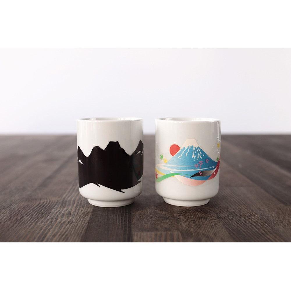 Teacup (Mt.Fuji / 1pc / with Box) - ECI Online store│One dollar 100 yen shop