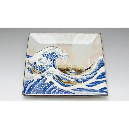 Plates (Square /Mt. Fuji) - ECI Online store│One dollar 100 yen shop