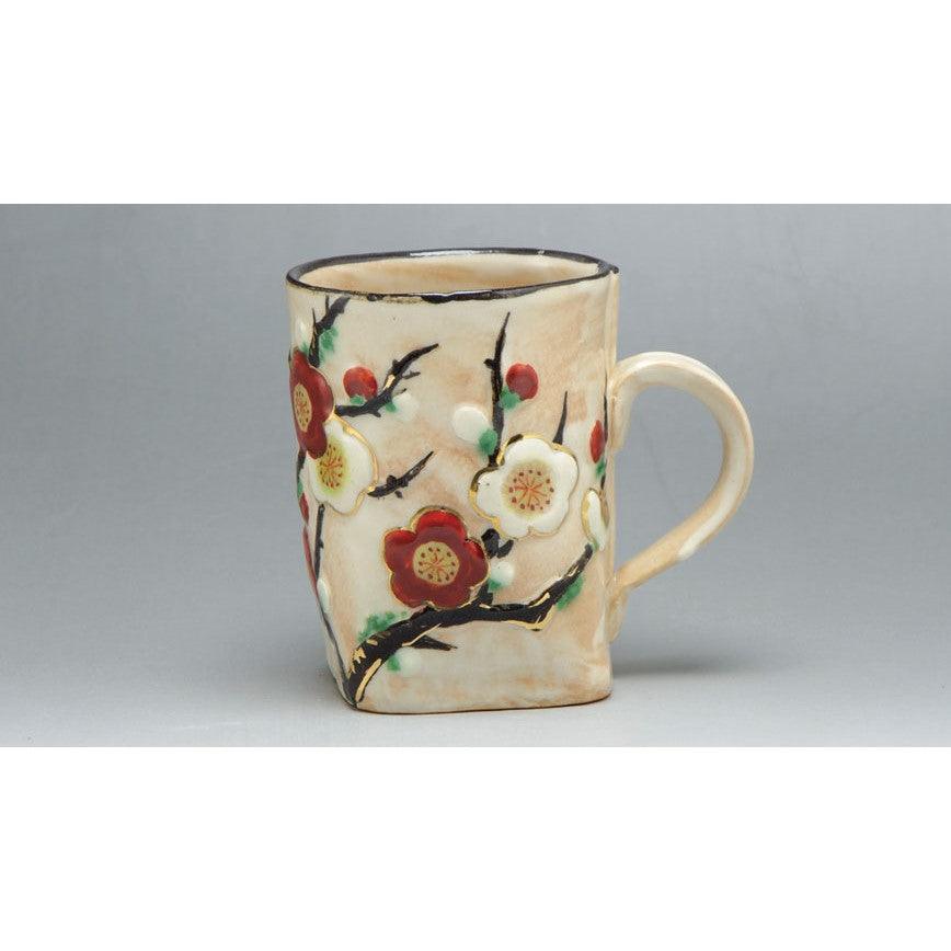 Mug (Floating plum) - ECI Online store│One dollar 100 yen shop