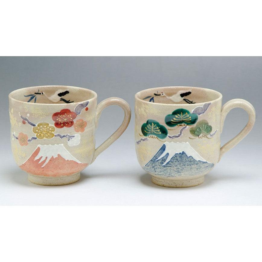 Pair mugs (Celebration Mt. Fuji) - ECI Online store│One dollar 100 yen shop