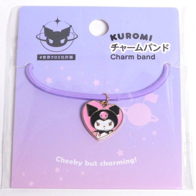 Hair band (with KUROMI charm) - ECI Online store│One dollar 100 yen shop