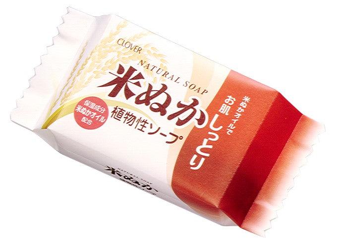 Natural Soap Rice Bran 1P 80g - ECI Online store│One dollar 100 yen shop