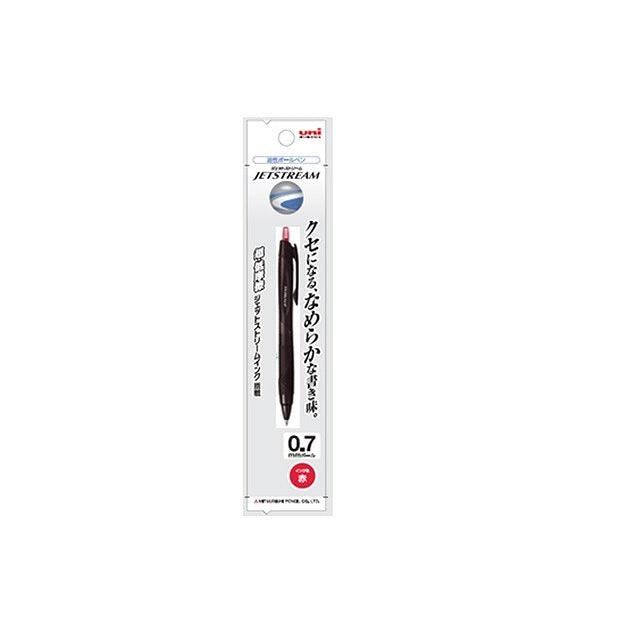 Permanent Ink Ball Point Pen (0.7 / Red)