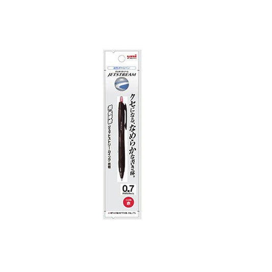 Permanent Ink Ball Point Pen (0.7 / Red)