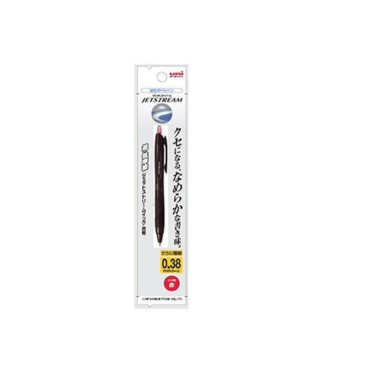 Permanent Ink Ball Point Pen (0.38 / Red)