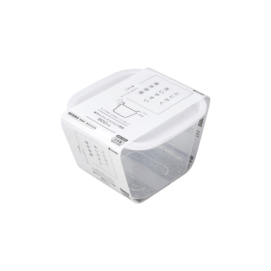 Food Container (Square * Deep / White / 900ml) - ECI Online store│One dollar 100 yen shop