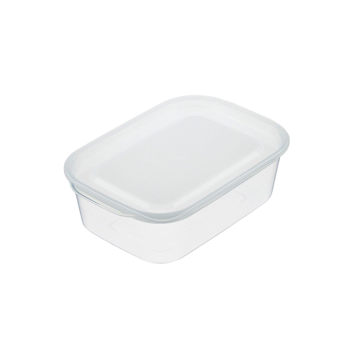 Food container (Square / 850ml / Clear White)