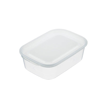 Food container (Square / 850ml / Clear White)