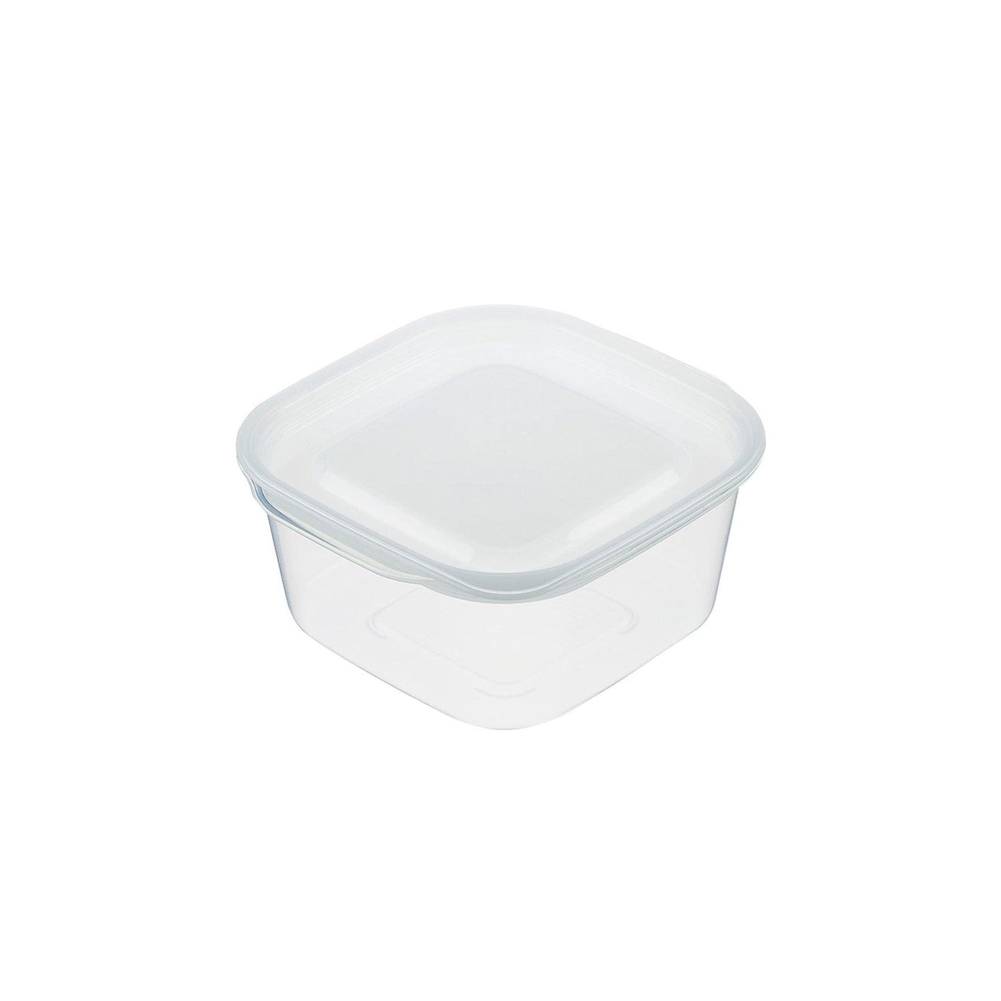 Food container (Square / 630ml / Clear White)