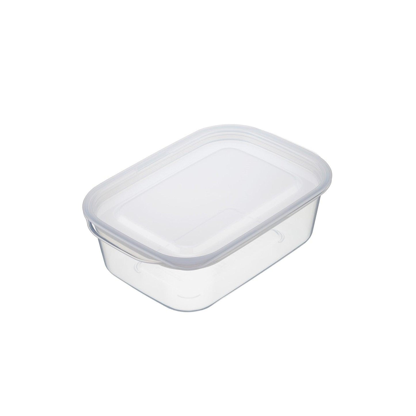 Food container (Square / 600ml / Clear White) - ECI Online store│One dollar 100 yen shop