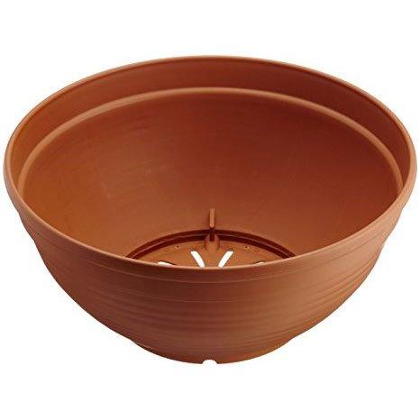 Flower Pot Brown 4L - ECI Online store│One dollar 100 yen shop