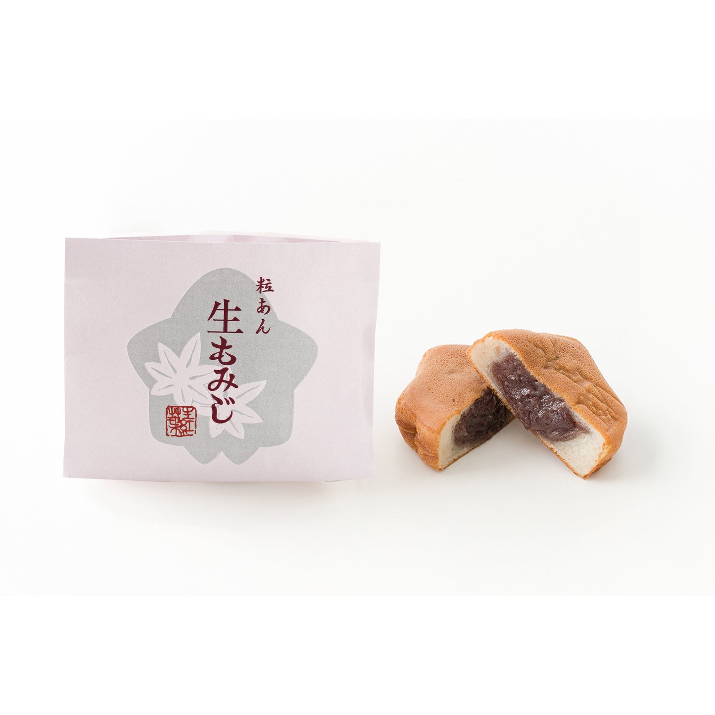 (Halal seal required)Fresh Momiji (Grain red bean paste)