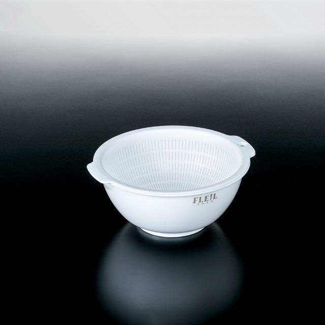 Sieve Bowl White S - ECI Online store│One dollar 100 yen shop