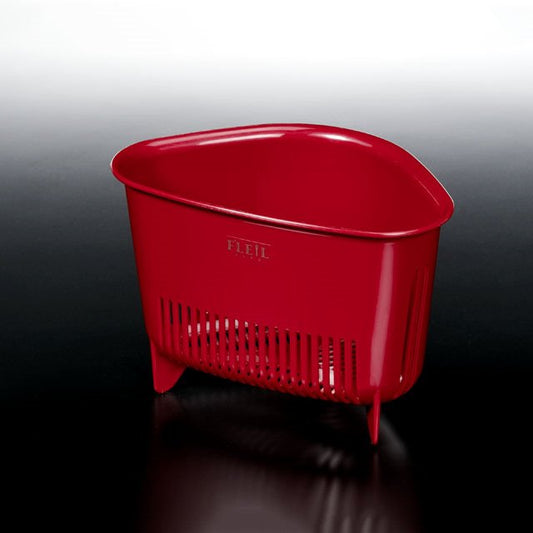 FLEIL Triangular Trash Strainer for Sink Red