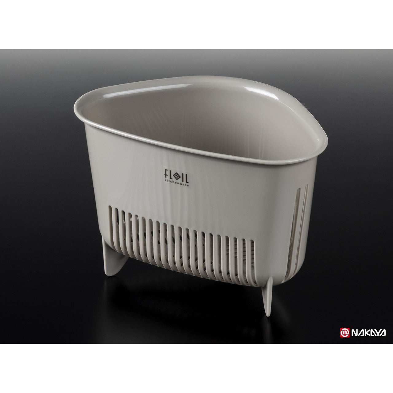 FLEIL Triangular Trash Strainer for Sink Brown