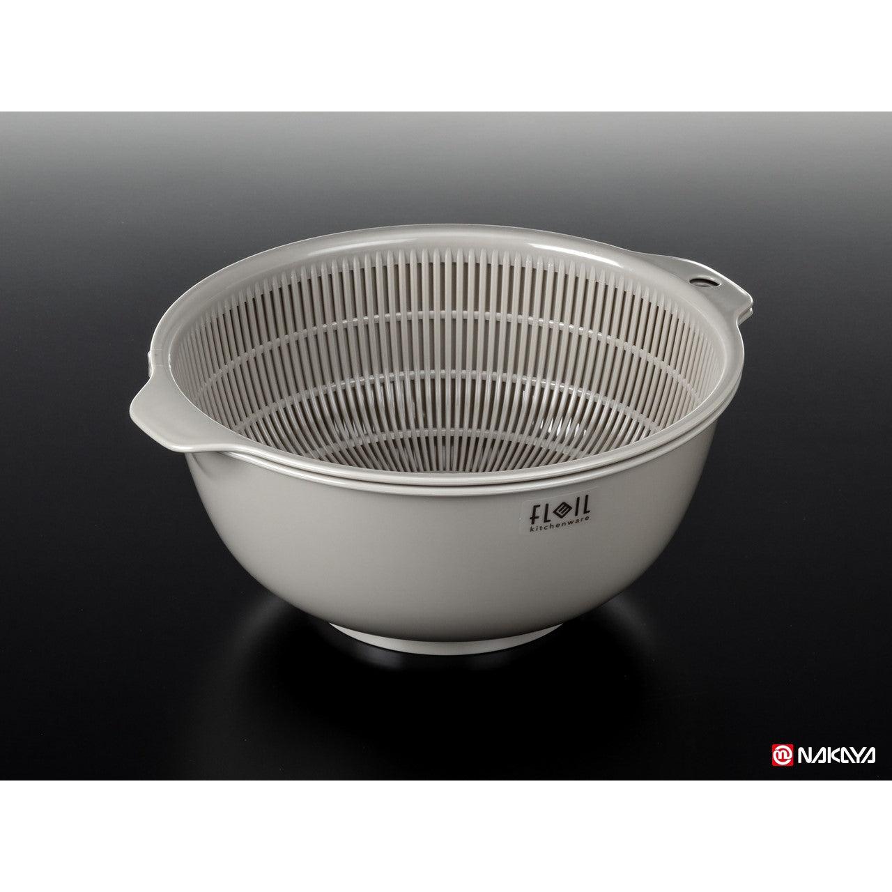 FLEIL Bowl & Colander Set (M / Brown) - ECI Online store│One dollar 100 yen shop