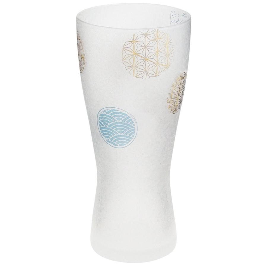 Beer glass (Japanese traditional patterns / M) - ECI Online store│One dollar 100 yen shop