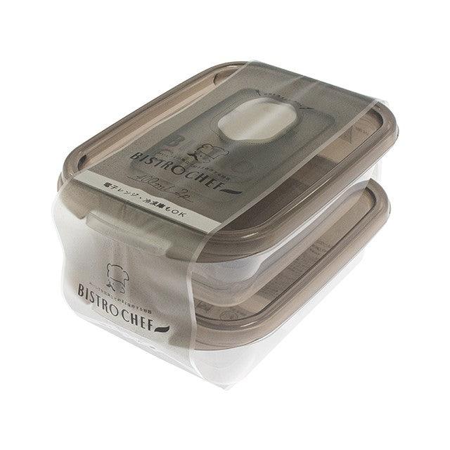 Food container (BISTRO CHEF / 400 / 2P) - ECI Online store│One dollar 100 yen shop