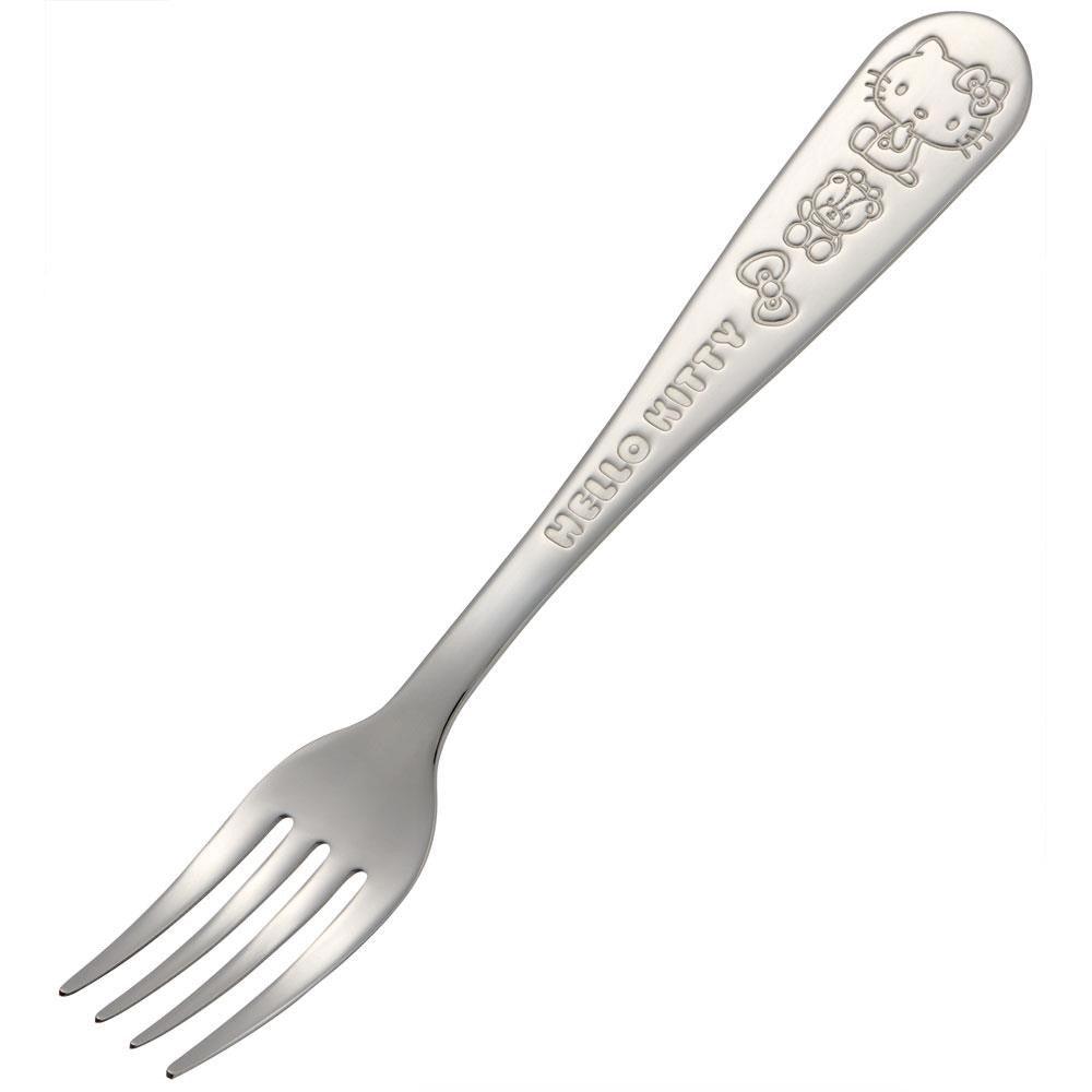 Stainless steel fork (Engraved /Hello Kitty) - ECI Online store│One dollar 100 yen shop