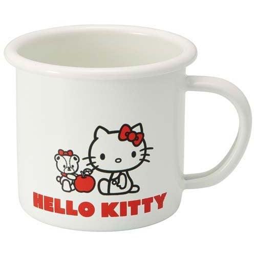 Mug (Enamel /Hello Kitty) - ECI Online store│One dollar 100 yen shop