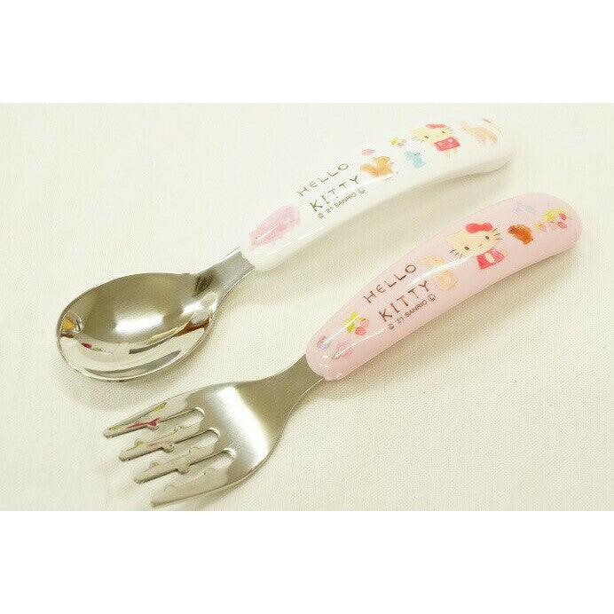 Spoon & Fork(Stainless Steel / Hello Kitty) - ECI Online store│One dollar 100 yen shop