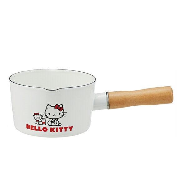 Milk pan (Enamel /Hello Kitty /One-serving ) - ECI Online store│One dollar 100 yen shop