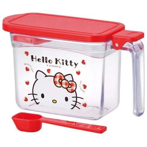 One-push spice container (Hello Kitty Heart) - ECI Online store│One dollar 100 yen shop