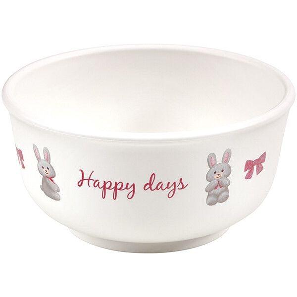 Rice Bowl(Plastic / Plush Rabbit / for baby) - ECI Online store│One dollar 100 yen shop