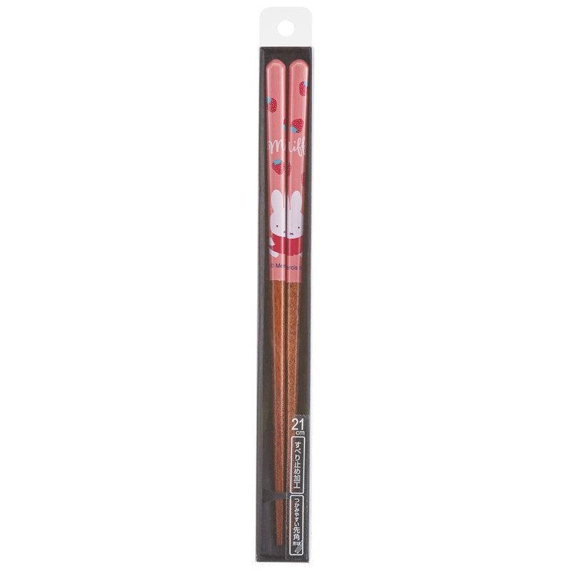 Chopsticks (Bamboo / Red /Miffy/21cm)