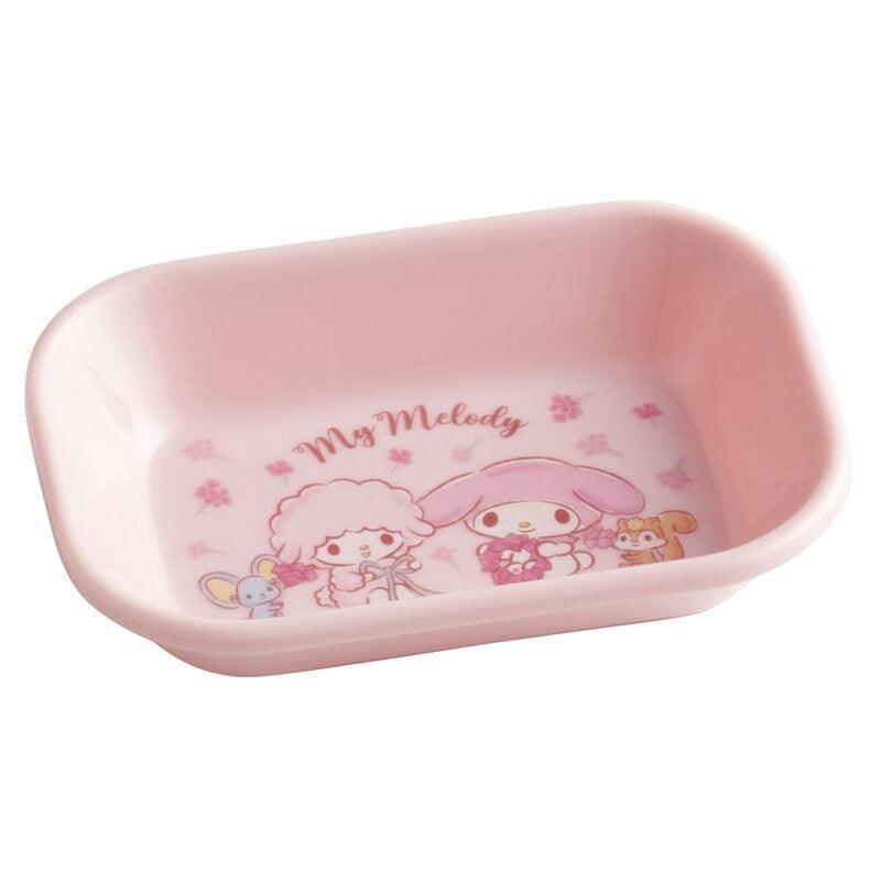 Melamine tray (S size /Flower wreath /My Melody) - ECI Online store│One dollar 100 yen shop