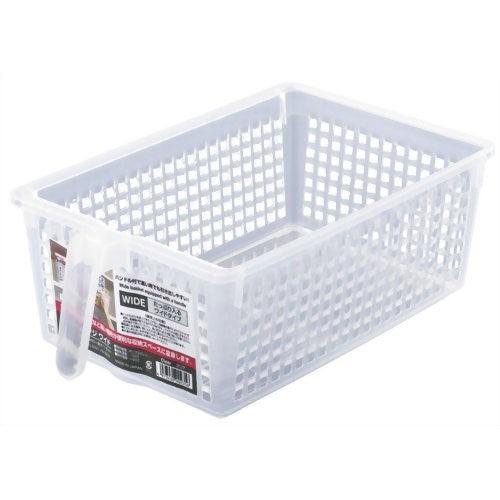 Plastic Organizing Basket 34 * 19.9 * 11.6cm - ECI Online store│One dollar 100 yen shop