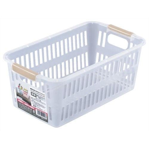 Plastic Organizing Basket 30 * 17.5 * 12.2cm - ECI Online store│One dollar 100 yen shop