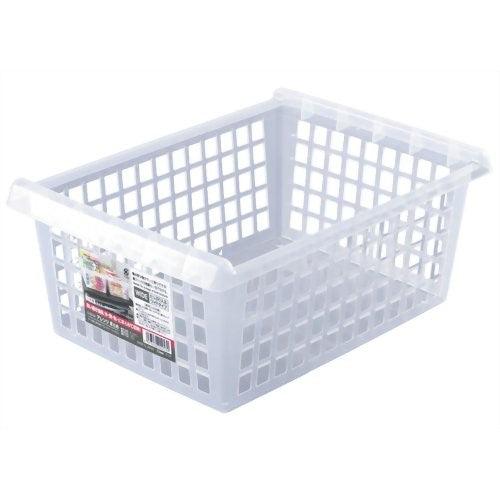 Plastic Organizing Basket (34.3 * 24.3 * 14.2cm) - ECI Online store│One dollar 100 yen shop