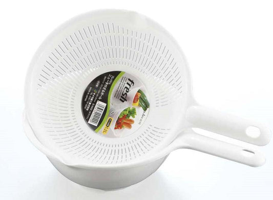 Bowl & Colander White DIA 20.1 * 29.9 * 9cm