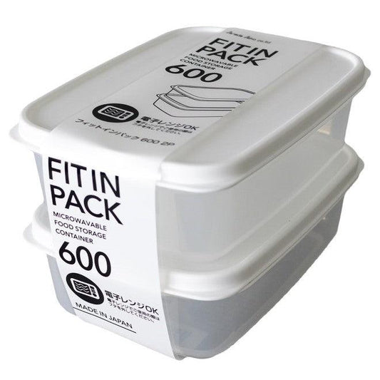 Food Containers (600w / 2P) - ECI Online store│One dollar 100 yen shop