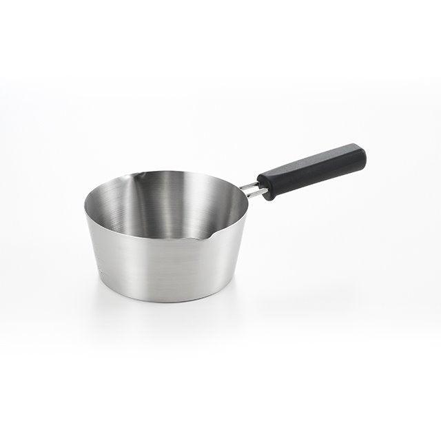 Milk Pan (Stainless / Bakelite) - ECI Online store│One dollar 100 yen shop