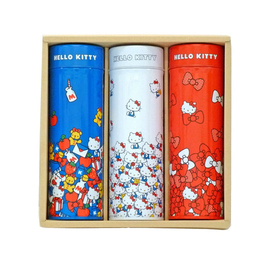 (HALAL) Tea(Hello Kitty / Premium Tea / 3 packaged in a belt-patterned can)