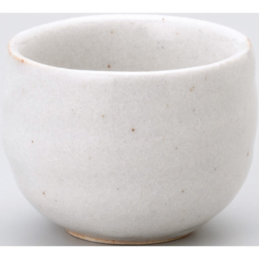 Shiro Shino Circle Sake cup