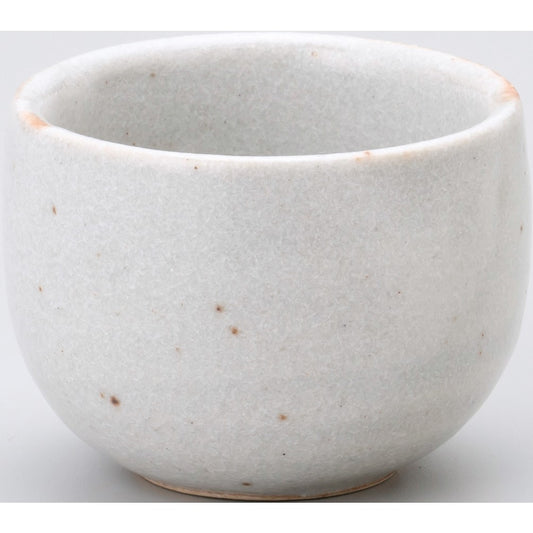 Nezumi Shino Circle Sake cup