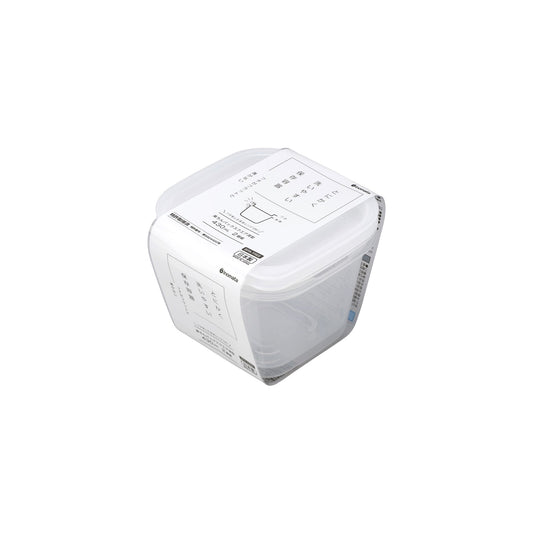 Food Container (Square * Deep / White / 430ml / 2P)